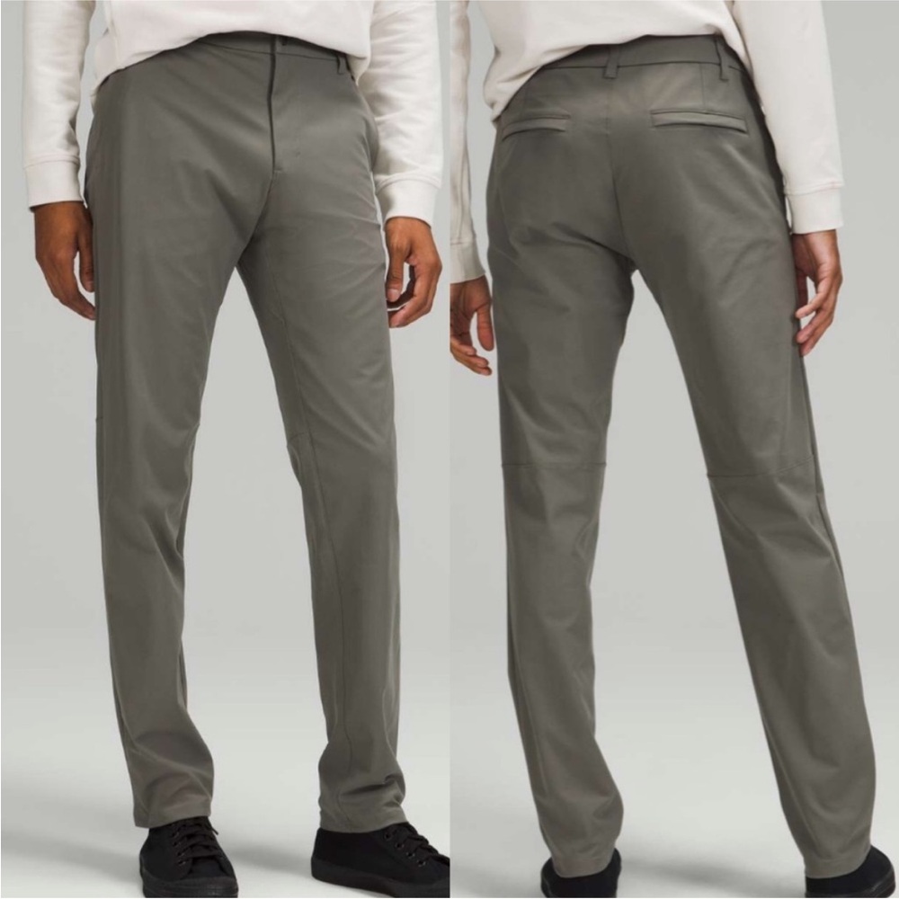 Lululemon men’s Commission Pant Classic 32" *Warpstreme Grey Sage size 36 M5AEXS